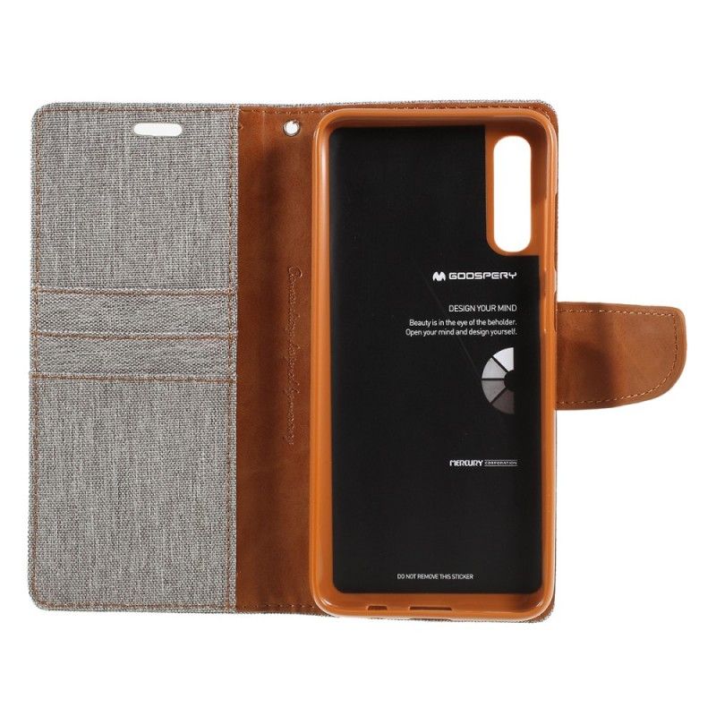 Fodral för Samsung Galaxy A50 Svart Tvåfärgat Kvicksilvertyg