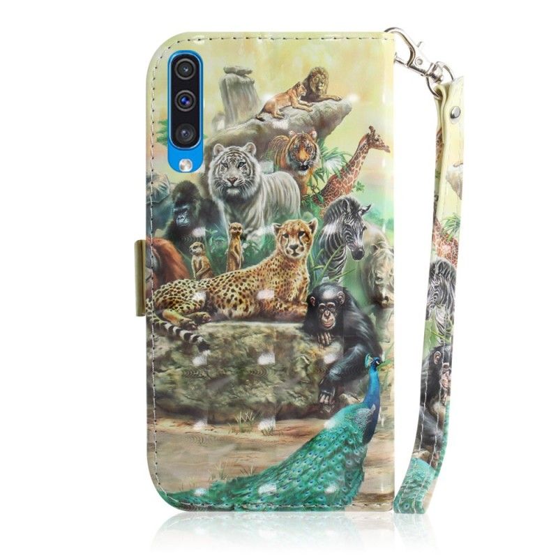 Fodral Samsung Galaxy A50 Thong Safari Djur