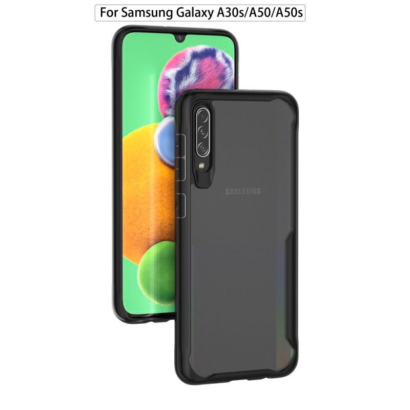 Skal för Samsung Galaxy A50 Svart Fasad Kanthybrid