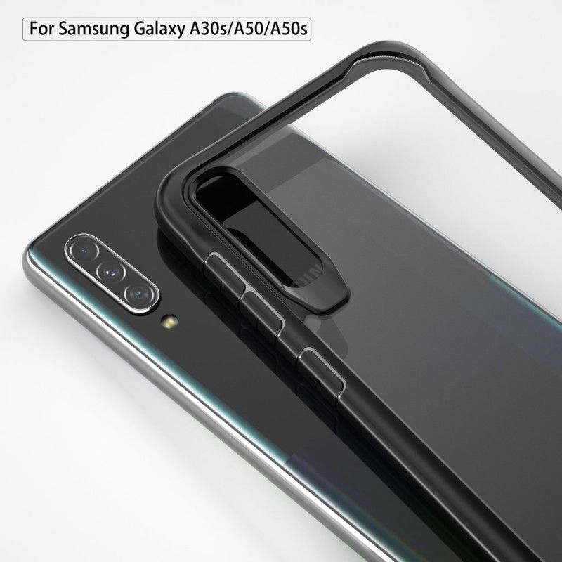 Skal för Samsung Galaxy A50 Svart Fasad Kanthybrid
