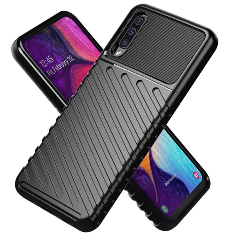 Skal Samsung Galaxy A50 Svart Åskserie