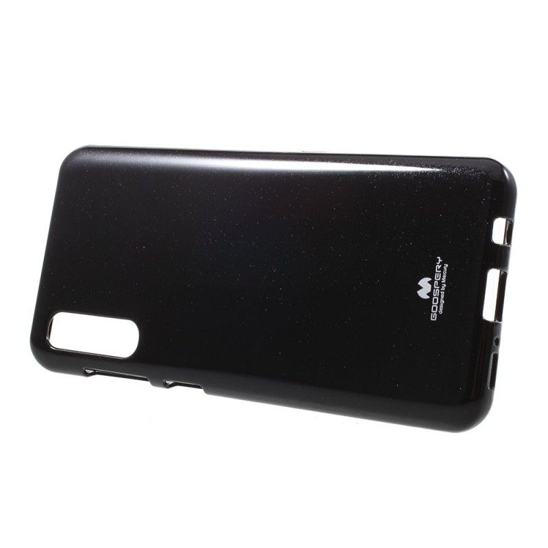 Skal Samsung Galaxy A50 Svart Flashig Kvicksilvermetalleffekt