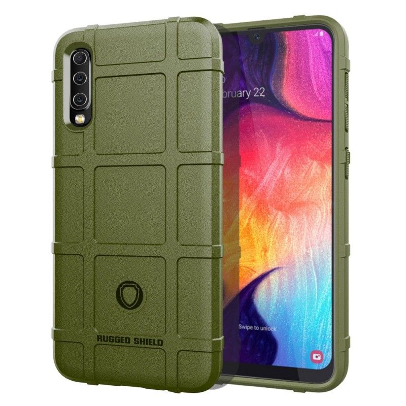 Skal Samsung Galaxy A50 Svart Robust Sköld