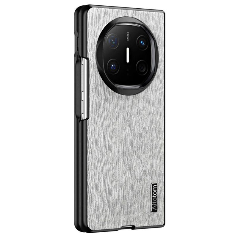 Skal Huawei Mate X6 Telefonfodral Trästruktur