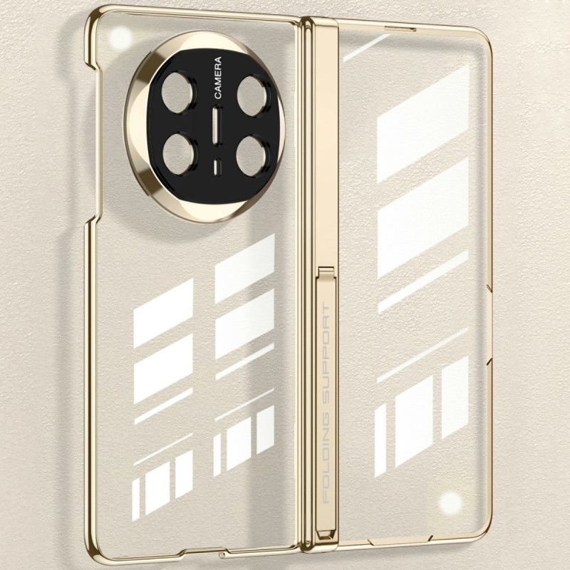 Skal Huawei Mate X6 Transparent Med Gångjärn Och Härdat Glas