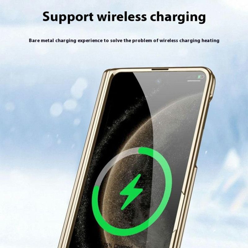 Skal Huawei Mate X6 Transparent Med Gångjärn Och Härdat Glas