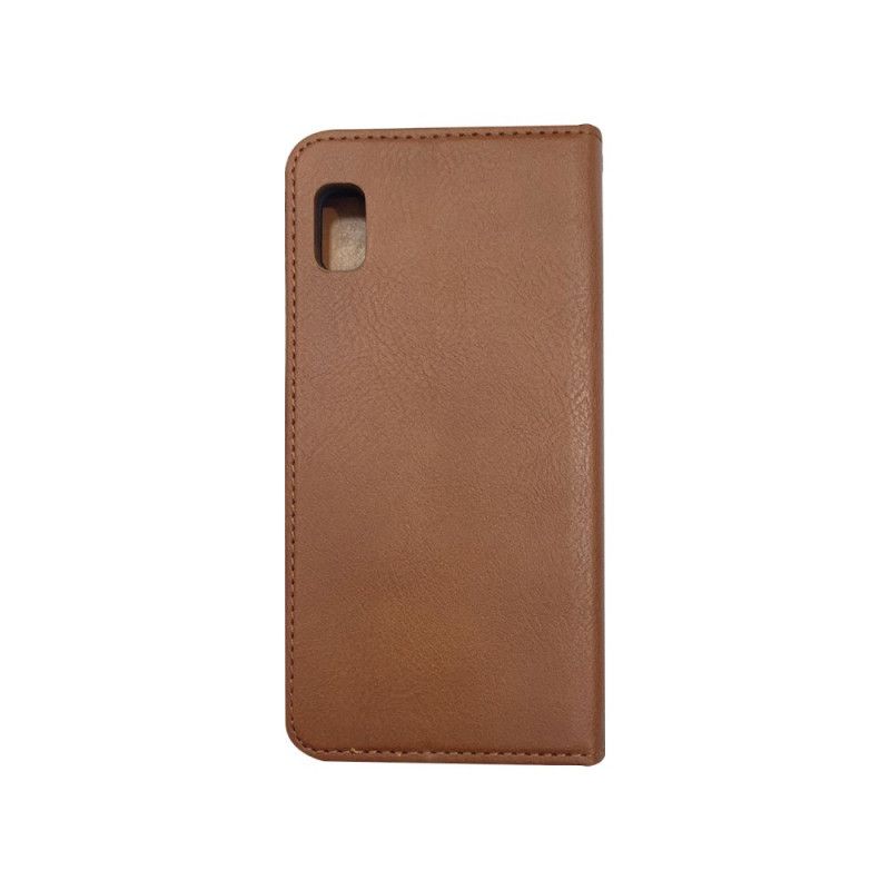 Folio-fodral Samsung Galaxy A20e Svart Korthållare I Konstläder