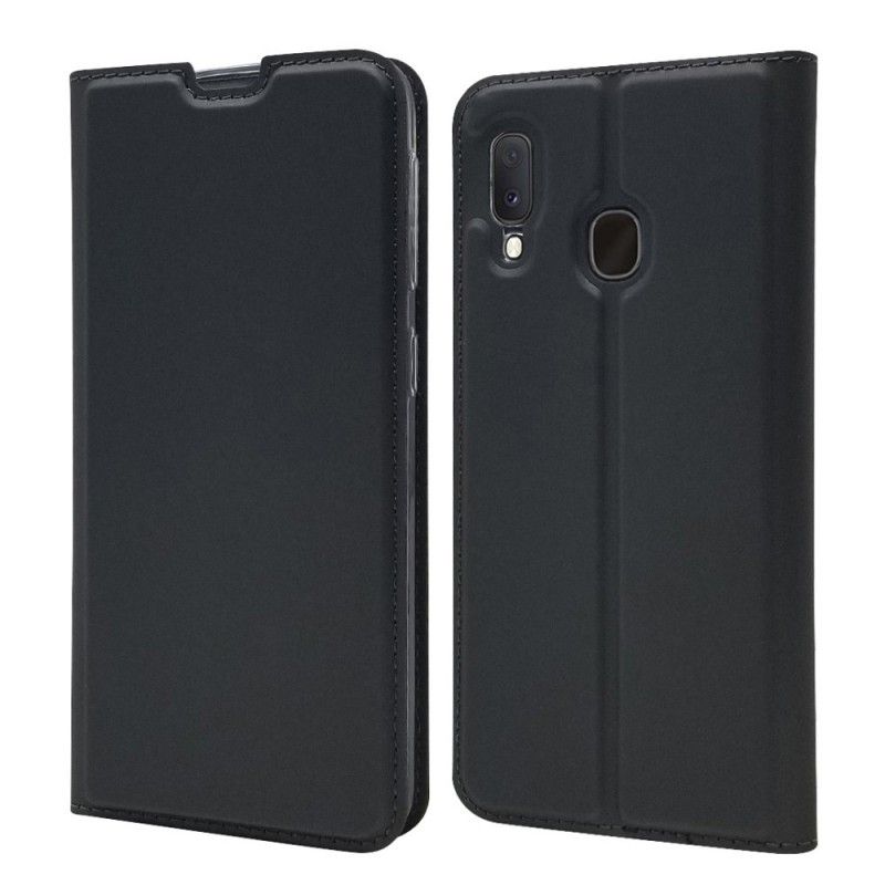 Folio-fodral Samsung Galaxy A20e Svart Mobilskal Pro Dux Ducis Hud