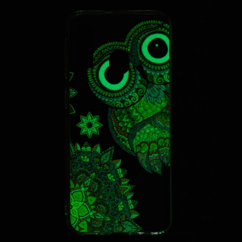 Skal Samsung Galaxy A20e Fluorescerande Mandalauggla