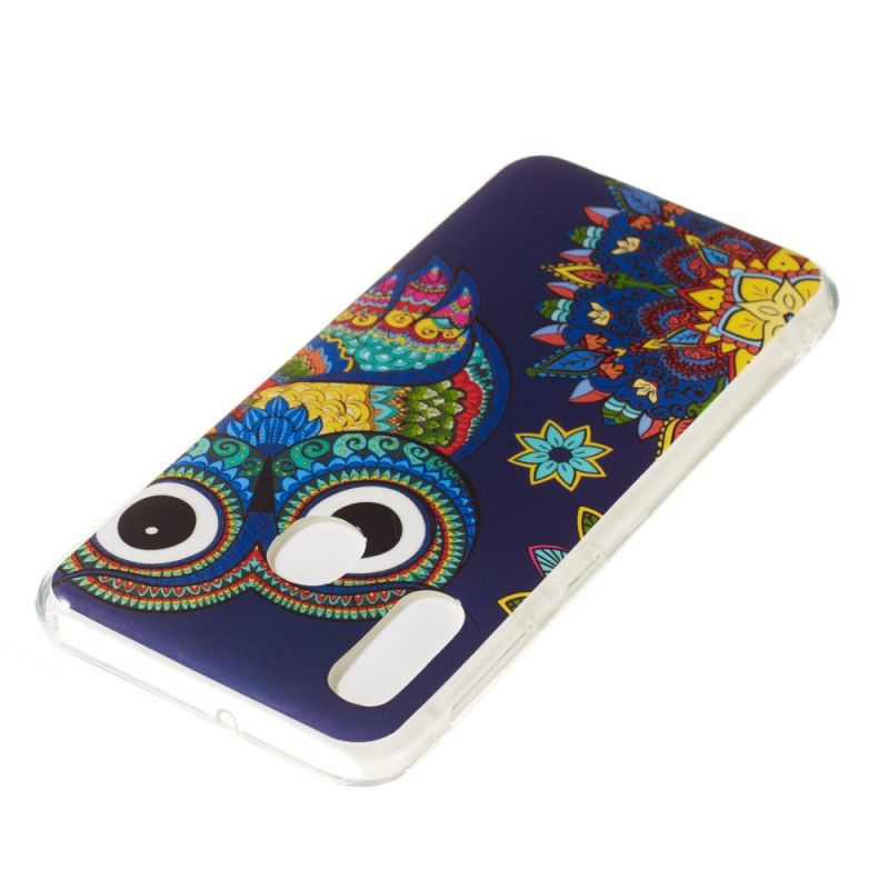 Skal Samsung Galaxy A20e Fluorescerande Mandalauggla