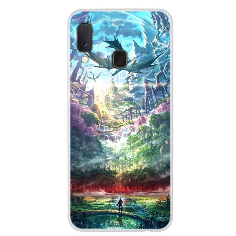 Skal Samsung Galaxy A20e Mobilskal Himmelsk Natur