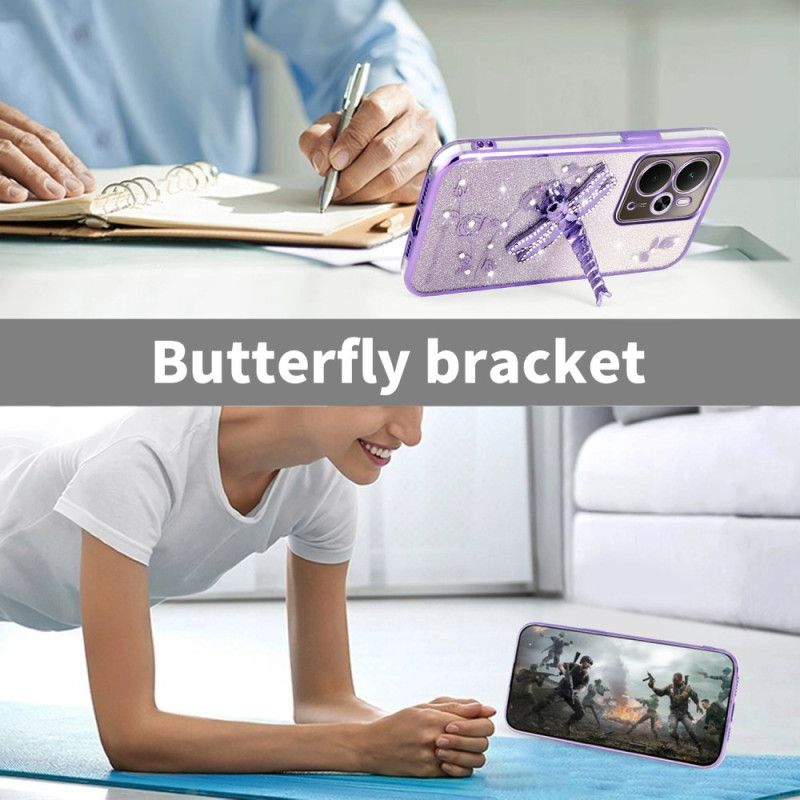 Skal Realme 14t 5g Telefonfodral Trollsländehållare