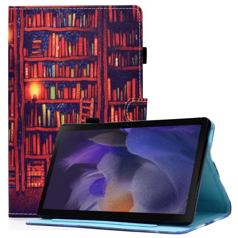 Fodral För Samsung Galaxy Tab A8 (2021) Bibliotek