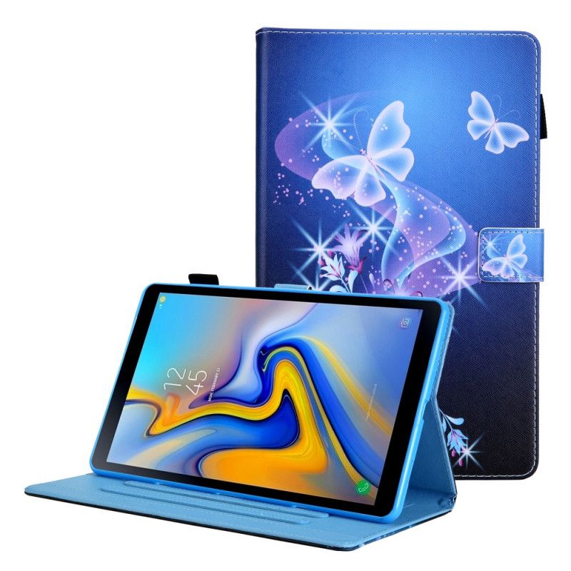 Fodral Samsung Galaxy Tab A8 (2021) Färgglada Fjärilar