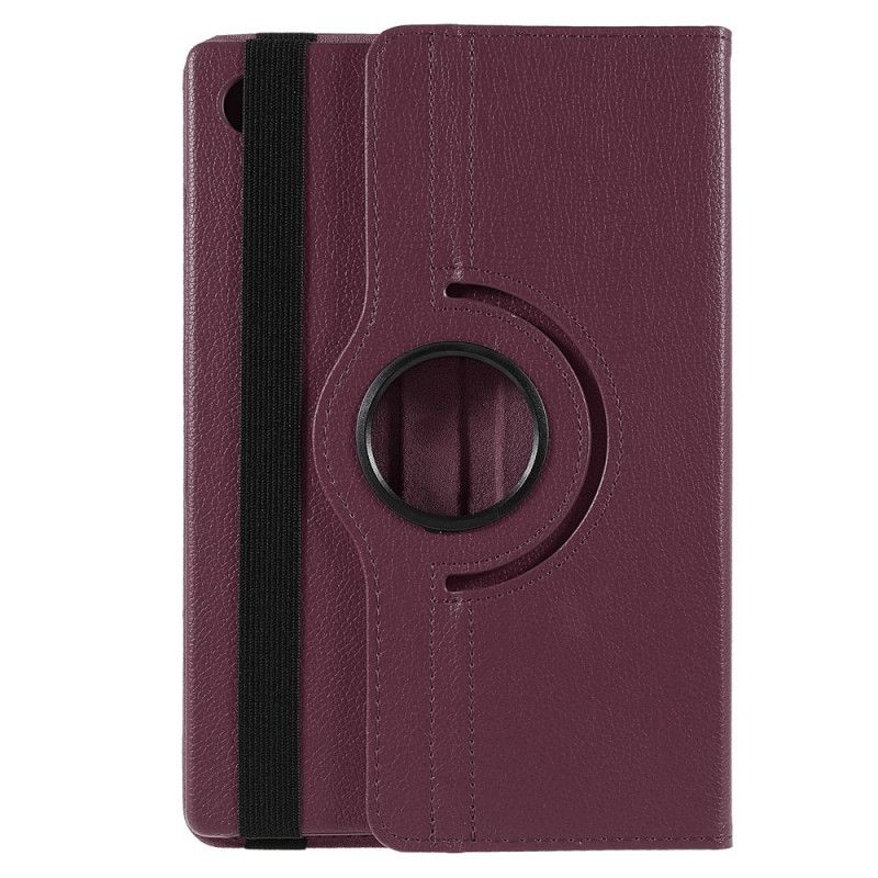 Läderfodral Samsung Galaxy Tab A8 Telefonfodral (2021) 360° Roterande Litchi Konstläder