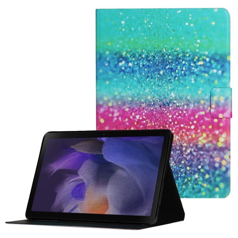 Läderfodral Samsung Galaxy Tab A8 Telefonfodral (2021) Glitter Element