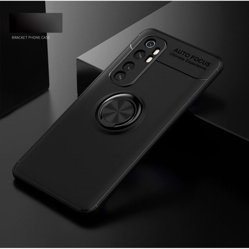 Skal för Xiaomi Mi Note 10 Lite Svart Roterande Ring