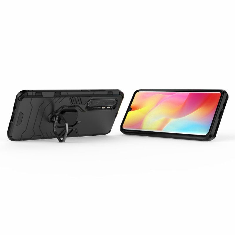 Skal Xiaomi Mi Note 10 Lite Svart Resistent Ring