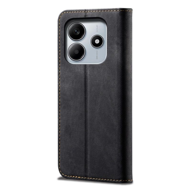 Folio-fodral Xiaomi Redmi Note 14 5g Denimtyg