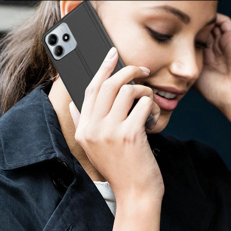 Folio-fodral Xiaomi Redmi Note 14 5g Korthållare Och Stativ