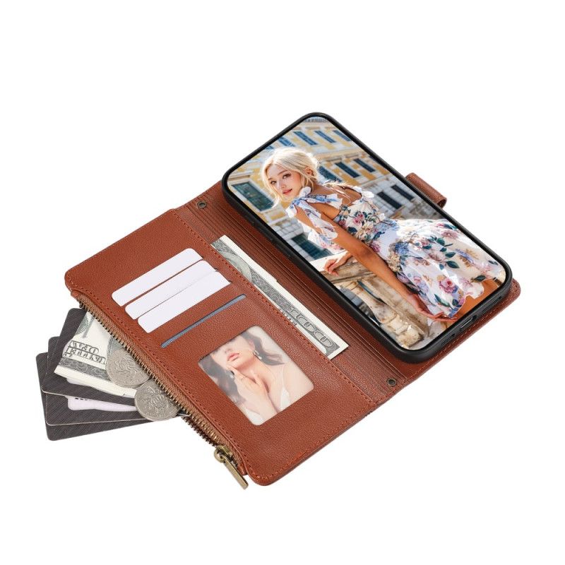 Läderfodral Xiaomi Redmi Note 14 5g Telefonfodral Plånbok