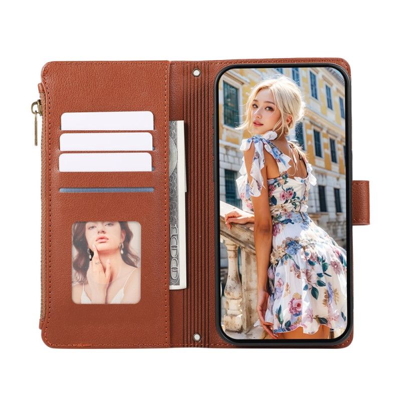 Läderfodral Xiaomi Redmi Note 14 5g Telefonfodral Plånbok