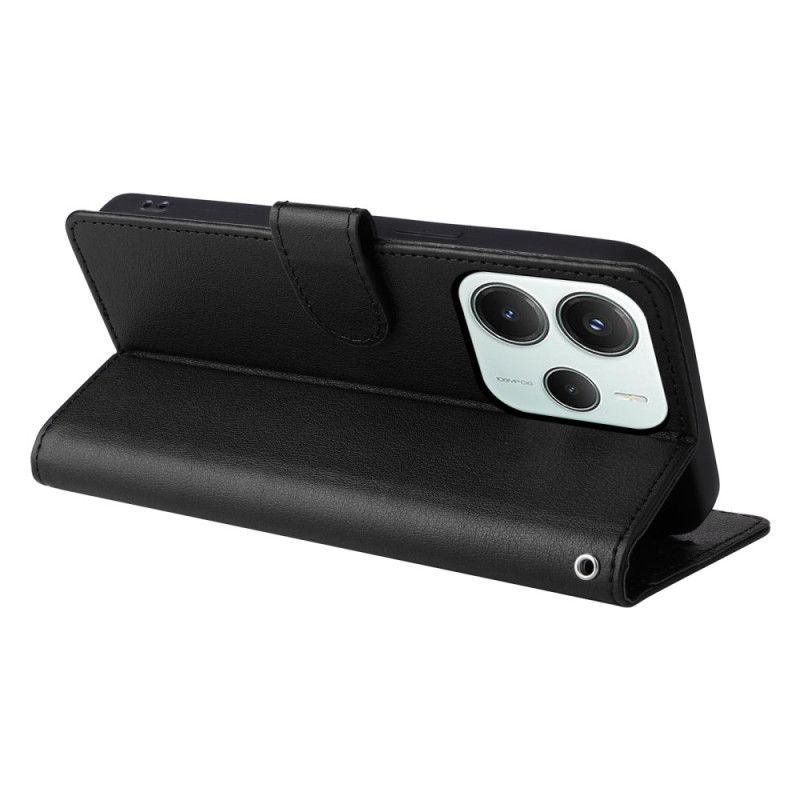 Läderskal Fodral Xiaomi Redmi Note 14 5g Enkel