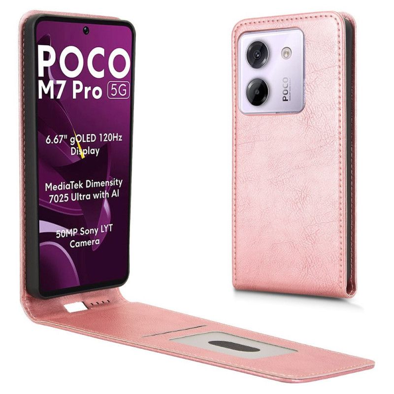 Läderskal Fodral Xiaomi Redmi Note 14 5g Kort Hållare