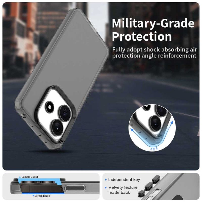 Skal För Xiaomi Redmi Note 14 5g Matt Finish