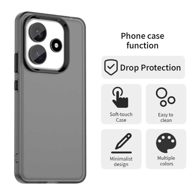 Skal För Xiaomi Redmi Note 14 5g Matt Finish