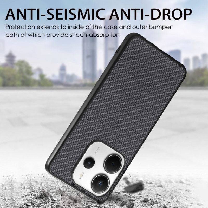 Skal Xiaomi Redmi Note 14 5g Kolfiberstruktur