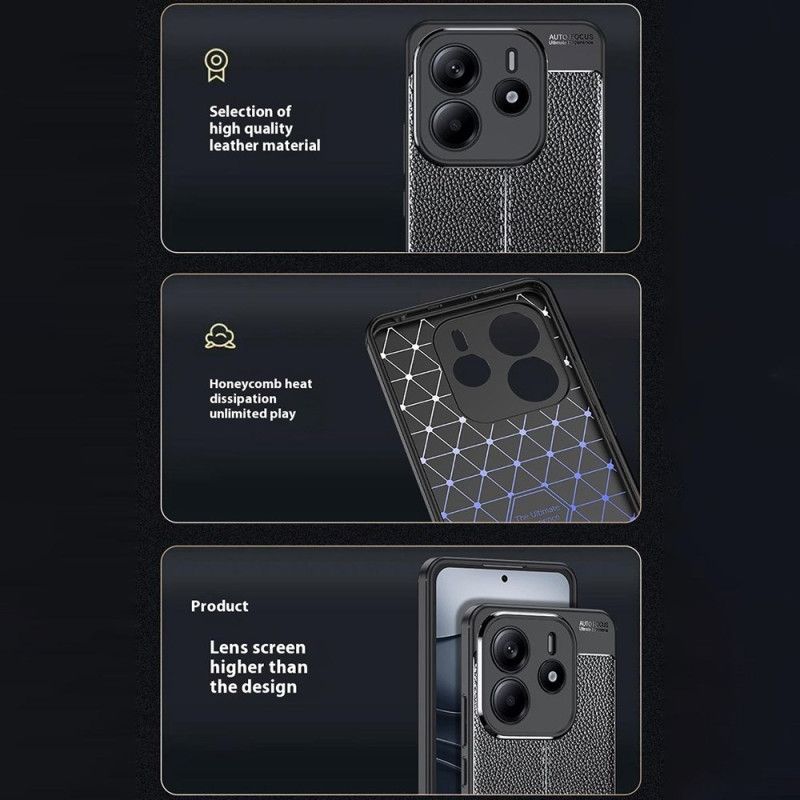 Skal Xiaomi Redmi Note 14 5g Telefonfodral Litchitextur