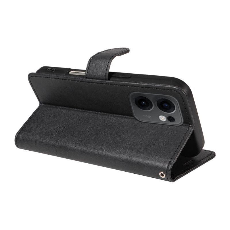 Fodral För Oppo Reno 13f 4g / 5g / 13 Fs 5g Enkelt Konstläder