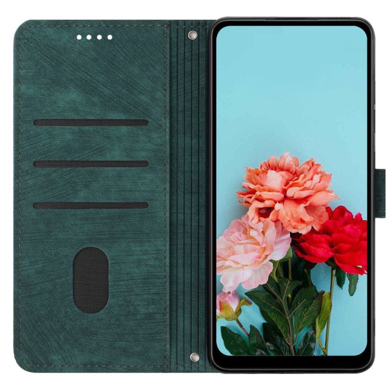Fodral Oppo Reno 13f 4g / 5g / 13 Fs 5g Rem Med Geometriska Linjer