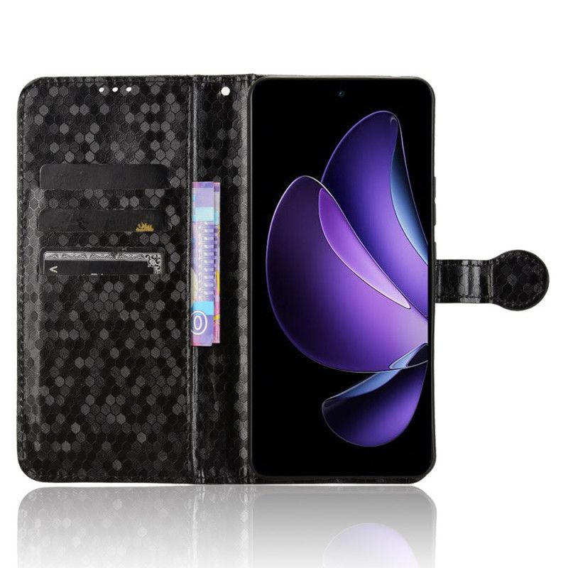 Läderfodral Oppo Reno 13f 4g / 5g / 13 Fs 5g Telefonfodral Glansig