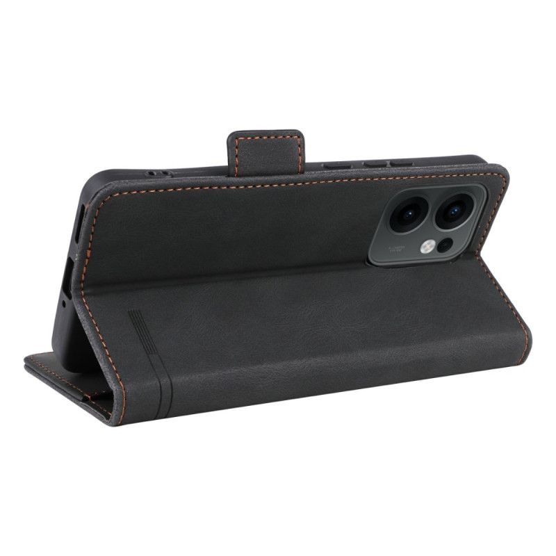 Läderskal Fodral Oppo Reno 13f 4g / 5g / 13 Fs 5g Retrodesign