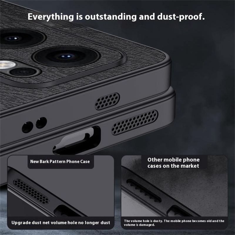 Skal Oppo Reno 13f 4g / 5g / 13 Fs 5g Träeffekt