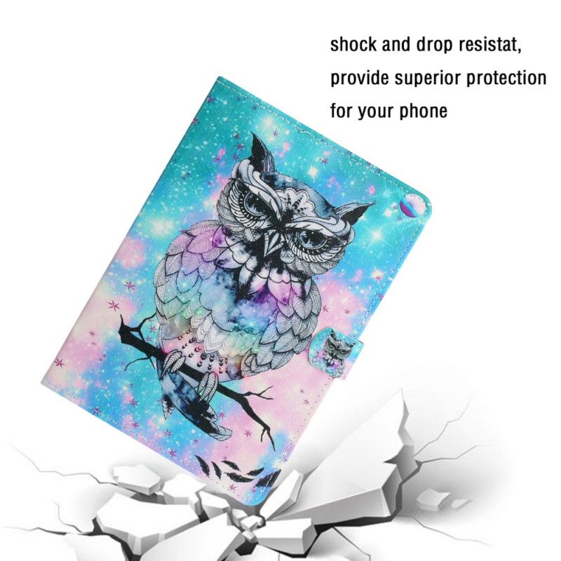 Skyddsfodral Samsung Galaxy Tab S6 Lite Kunglig Uggla
