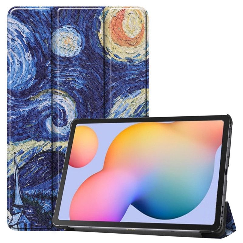 Smart Fodral Samsung Galaxy Tab S6 Lite Den Stjärnklara Natten