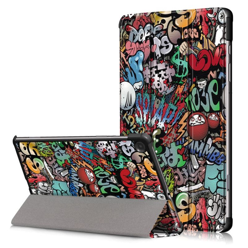 Smart Fodral Samsung Galaxy Tab S6 Lite Förstärkt Graffiti