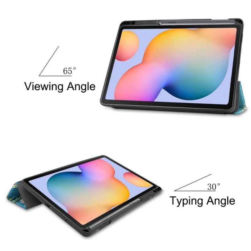Smart Fodral Samsung Galaxy Tab S6 Lite Grenpennhållare