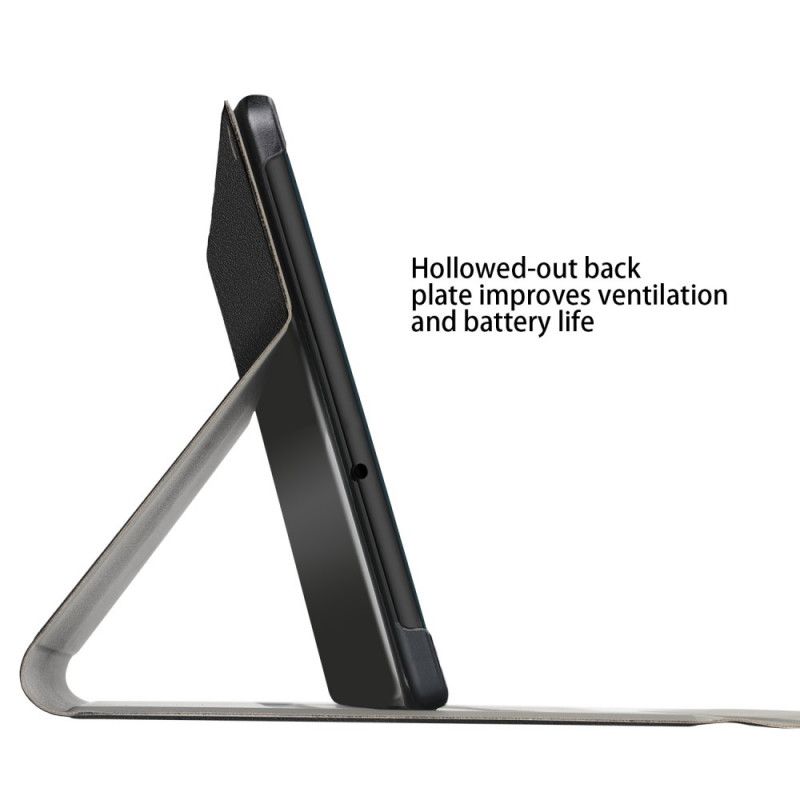 Smart Fodral Samsung Galaxy Tab S6 Lite Röd Pennhållare