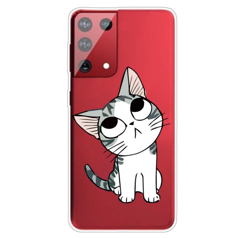 Skal Samsung Galaxy S21 Ultra 5G Charmig Katt