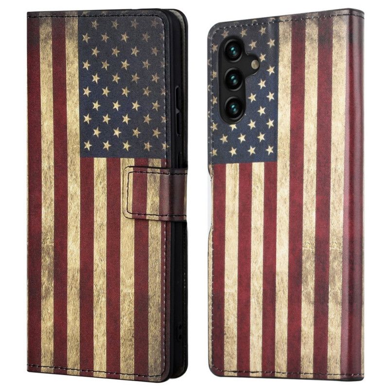 Fodral Samsung Galaxy A13 5g Amerikanska Flaggan