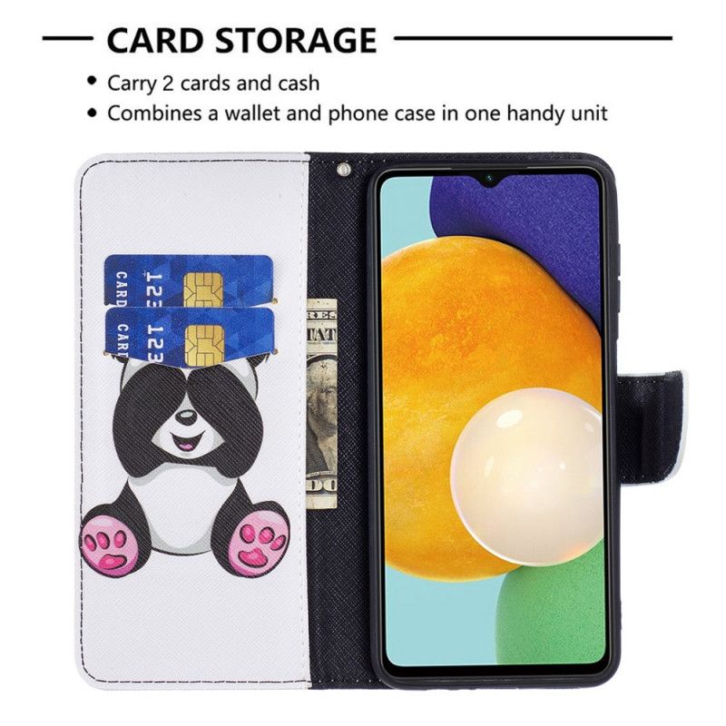 Fodral Samsung Galaxy A13 5g Panda Fun