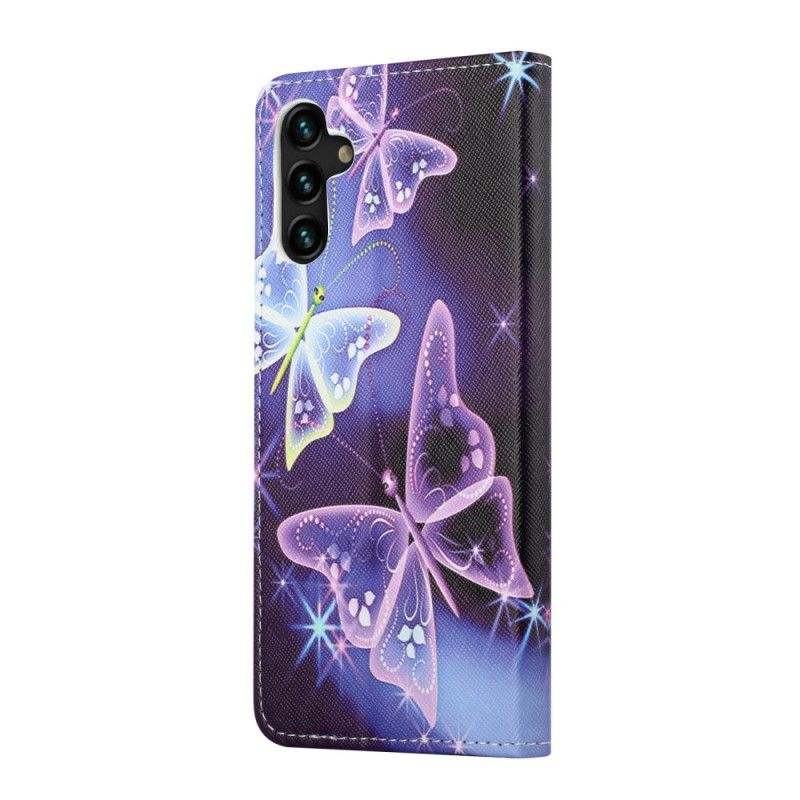 Fodral Samsung Galaxy A13 5g Suveräna Fjärilar