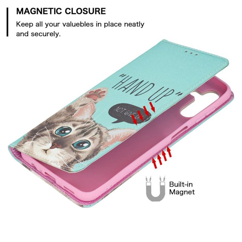 Folio-fodral För Samsung Galaxy A13 5g Hand Up