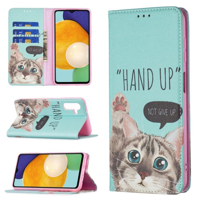 Folio-fodral För Samsung Galaxy A13 5g Hand Up