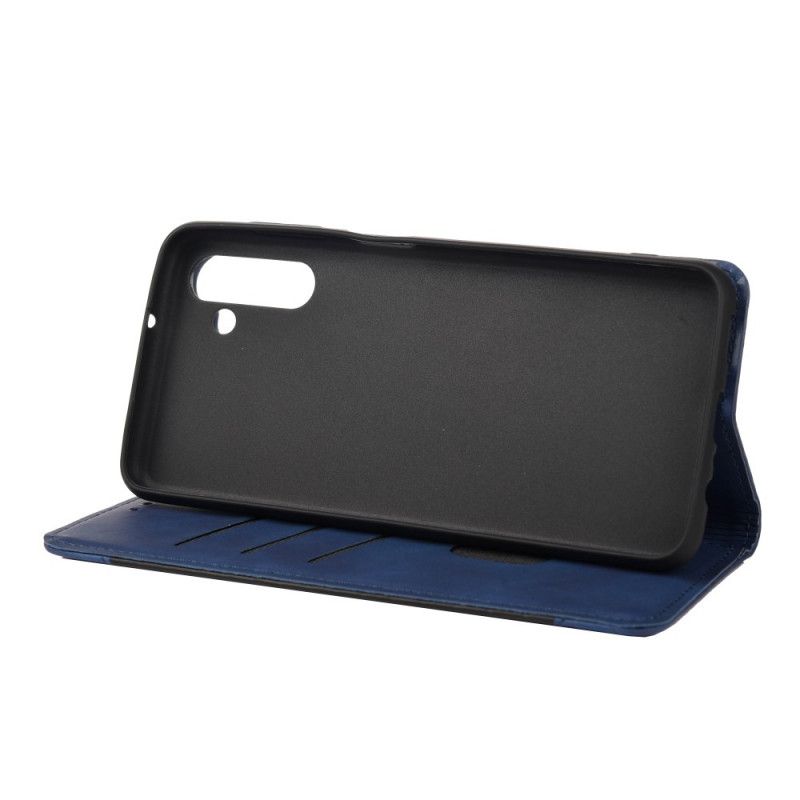 Folio-fodral Samsung Galaxy A13 5g Bicolor Business Lädereffekt