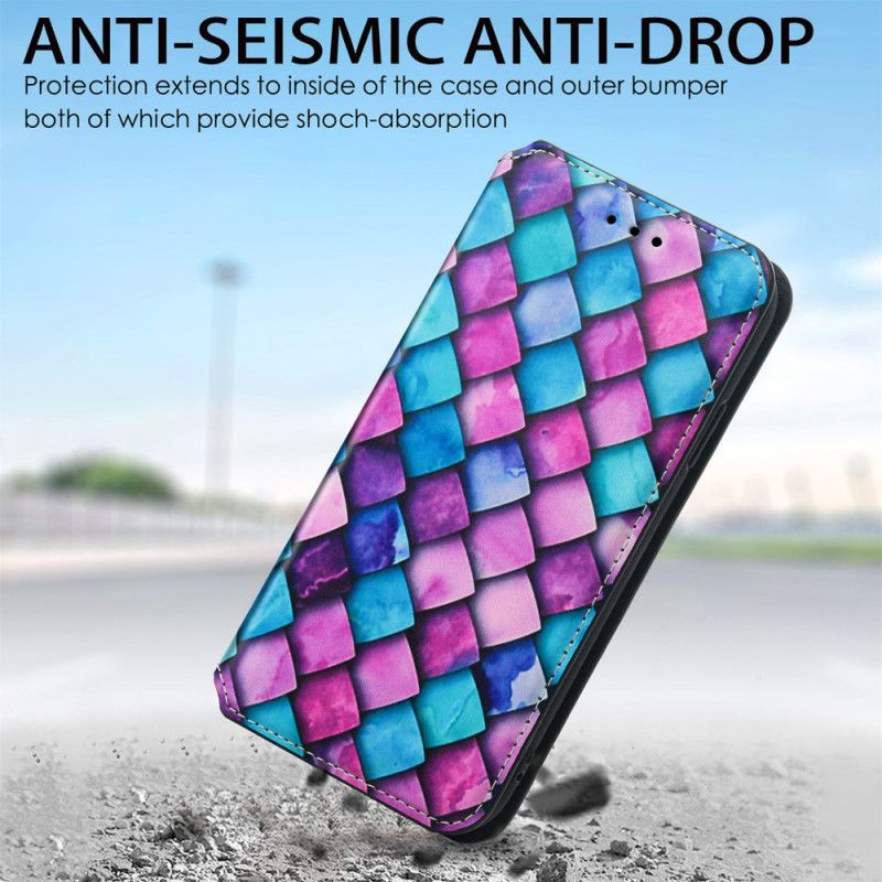 Folio-fodral Samsung Galaxy A13 5g Telefonfodral Design Rfid Caseneo